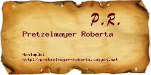 Pretzelmayer Roberta névjegykártya